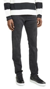 Frame L'homme Slim Fade To Grey Denim Jeans Fade To Grey In Fade To Grey