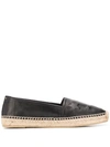 SAINT LAURENT STAR EMBOSSED ESPADRILLES