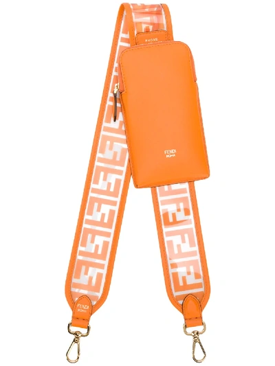 Fendi Strap You Bag Strap In Orange