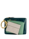 Givenchy Quilted Pouch Trio In Blue