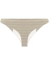 Marysia Brick Print Bikini Bottom In Neutrals