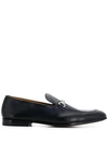 Doucal's Horsebit Loafers In Blue