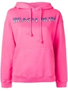 ASHLEY WILLIAMS ASHLEY WILLIAMS KAPUZENPULLOVER MIT "BEACH BUM"-PRINT - ROSA