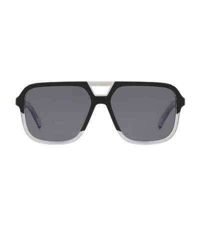 Dolce & Gabbana Dolce&gabbana Man Sunglass Dg4354 In Dark Grey