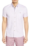 TED BAKER CLION SLIM FIT SPORT SHIRT,MMA-CLION-TH9M