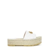 GUCCI Pilar 50 espadrille flatform sliders