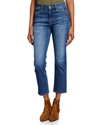 FRAME LE HIGH CROPPED STRAIGHT-LEG JEANS,PROD221070016