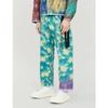 CRAIG GREEN GRAPHIC-PRINT CROPPED REGULAR-FIT STRAIGHT SHELL TROUSERS