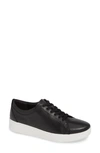 Fitflop Woman Sneakers Black Size 7 Soft Leather In Black