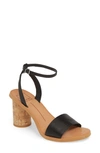 Dolce Vita Women's Jali Round Heel Sandals In Black Leather