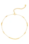 GORJANA CHLOE MINI CHOKER,171-102-G