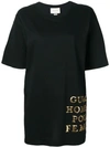 GUCCI OVERSIZED SEQUIN DETAIL T-SHIRT