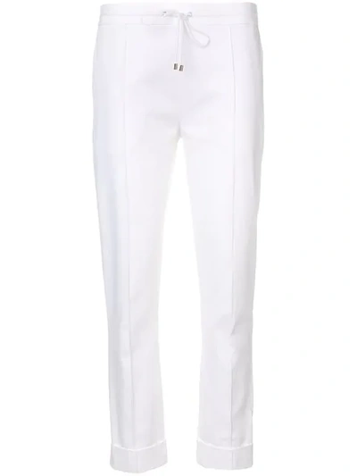 Kenzo Cropped Sweat Pants - White