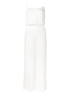 THEORY THEORY RELAXED JUMPSUIT - WHITE
