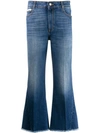 STELLA MCCARTNEY CROPPED FLARED JEANS