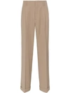 GUCCI RELAXED TURN-UP CUFF TROUSERS