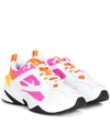 Nike M2k Tekno Leather Sneakers In Pink