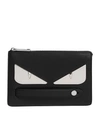 FENDI LEATHER BAG BUGS POUCH,14865520