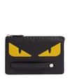 FENDI LEATHER BAG BUGS POUCH,14860818