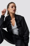 IVANA SANTACRUZ X NA-KD Tracksuit Jacket Black