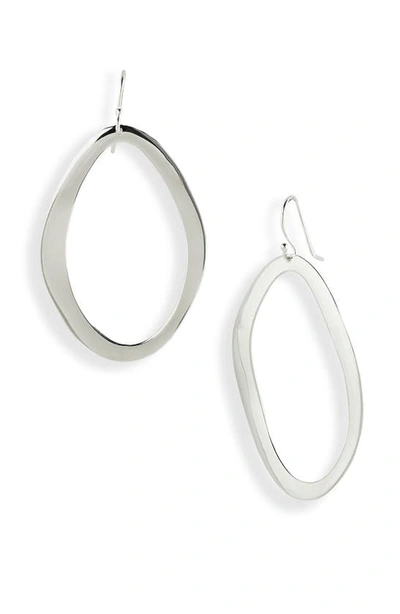 IPPOLITA IPPOLITA LAGE SCULTURA WAVY HOOP EARRINGS,SE603