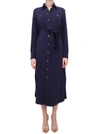 Polo Ralph Lauren Navy Bri Dress In Navy