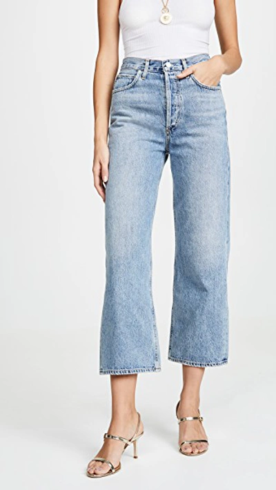 Agolde Ren Jeans In Snapshot (lt Indigo)