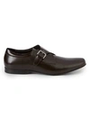 VERSACE Monk-Strap Leather Shoes