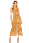 ASTR ASTR THE LABEL DYLAN JUMPSUIT IN YELLOW.,ASTR-WC10