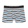 HUGO BOSS BOSS TWO-PACK BLACK AND STRIPED BOXER BRIEFS