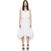 SEE BY CHLOÉ SEE BY CHLOE WHITE EYELET LAYERED DRESS