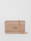 BURBERRY The Mini Grainy Leather D-ring Bag