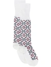 GUCCI GUCCI SOCKEN MIT GG-LOGO - WEIß