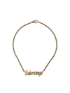 BALENCIAGA TYPO CHAIN NECKLACE