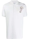 VERSACE MEDUSA MOTIF POLO SHIRT