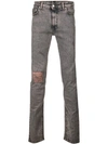 ALCHEMIST ALCHEMIST JAGGER SKINNY-FIT JEANS - PINK