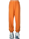 Y/PROJECT Y/PROJECT LAYERED TRACK PANTS - ORANGE