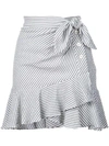 VERONICA BEARD VERONICA BEARD KNOTTED SKIRT - 灰色