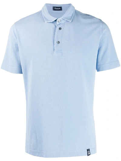 Drumohr Short-sleeve Polo Shirt - 蓝色 In Blue