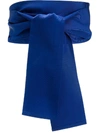 Sara Roka Obi Belt In Blue