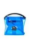 ZUCCA TRANSPARENT TOTE BAG