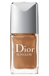 Dior Vernis Gel Shine & Long Wear Nail Lacquer In 026 Sun Glow