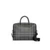 BURBERRY LONDON CHECK AND LEATHER BRIEFCASE,2995201