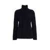 BURBERRY CABLE KNIT CASHMERE TURTLENECK SWEATER