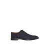 BURBERRY Pinstriped wool brogues