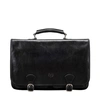 MAXWELL SCOTT BAGS FINELY CRAFTED MEN S LEATHER SATCHEL BAG IN BLACK,2434916