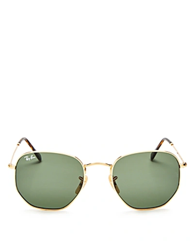 Ray Ban Ray-ban Unisex Icons Hexagonal Sunglasses, 54mm
