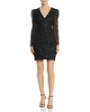 ADRIANNA PAPELL EMBELLISHED COCKTAIL DRESS,AP1E205323