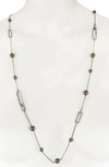 ALEXIS BITTAR ESSENTIALS LONG STATION NECKLACE,AB00N127