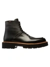 BALLY Lybern Leather Combat Boots